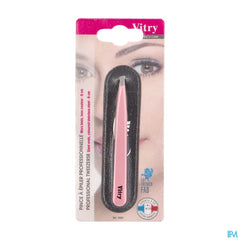 PINCE A EPILER PROF. MORS BIAIS INOX