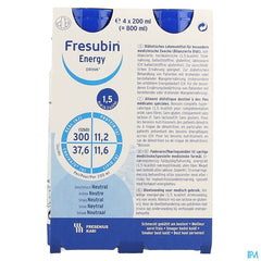 Fresubin Energy Drink Neutre 4x200ml