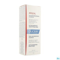 Ducray ARGEAL Shampooing traitant Sébo-absorbant cheveux gras - Absorbe l'excès de sébum