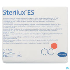 Sterilux Es 10x20cm 12pl.nst. 100 P/s