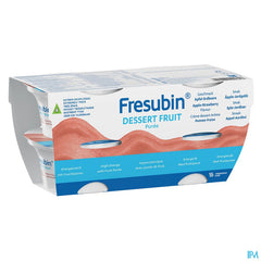 Fresubin Dessert Pomme-fraise 4x125g