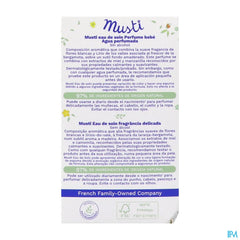 Mustela eau de soin parfumée musti 50 ml