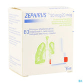 Zephirus 120mcg/20mcg Pdr Inhal. 60 Gel + 1 Inhal.