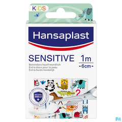 Hansaplast Pansements Kids Sensitive 1mx6cm