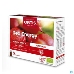 Ortis Red Energy Bio Alc 10x15ml