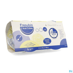 Fresubin 2 Kcal Creme Vanille Pot 4x125g