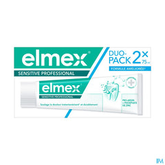 elmex Sensitive Professional Dentifrice Dents Sensibles 2x75ml