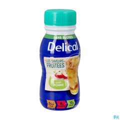 Delical Saveurs Fruitees Pomme S/sucre 4x200ml