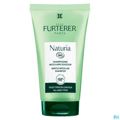 René Furterer - NATURIA Shampooing micellaire douceur - Shampoing ultra doux sans sulfates pour tous types de cheveux