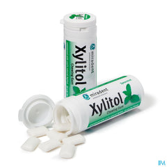 Miradent Chewing Gum Xylitol Menthe Verte S/sucr30