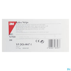 Nexcare 3m Active Strips 19x 72mm 100 17020