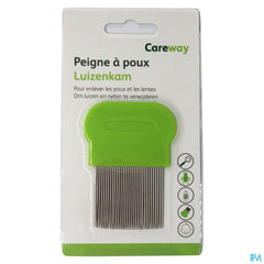 Careway Peigne Poux Metal