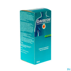Gaviscon Menthe Munt Susp Buv 300ml