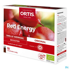 Ortis Red Energy Bio Alc 10x15ml