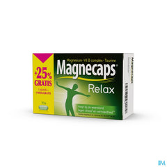 Magnecaps Relax Magnésium 170mg & Vit B & Taurine + 25% GRATUIT - 56 + 14 comprimés