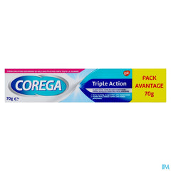 Corega Triple Action Creme Adhesive 70g