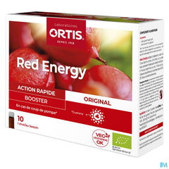 Ortis Red Energy Bio Alc 10x15ml
