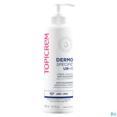 Topicrem Ur10 Creme Lissante A/rugosites 500ml