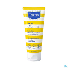 Mustela lait solaire très haute protection spf50+ famille 100 ml