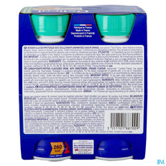 Delical Saveurs Fruitees Orange S/sucre 4x200ml