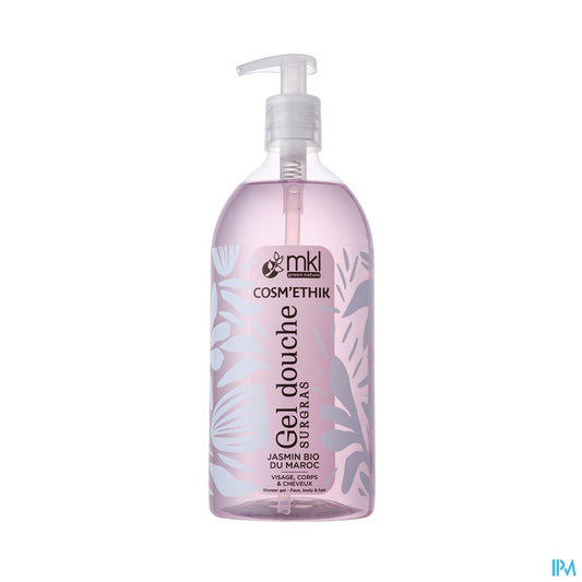 Cosm'ethik Gel Douche Jasmin Bio Maroc Fl Pompe 1l