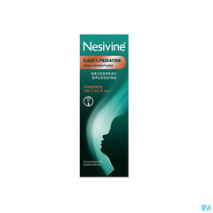 Nesivine 0,025% Sine Conserv Ped Spray Nas 10ml