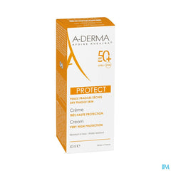 A-DERMA - A-DERMA PROTECT CREME SOLAIRE SPF50+ - A-DERMA PROTECT