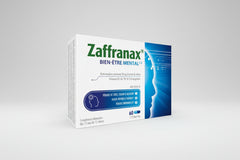 Zaffranax® Bien-être Mental 60 Gélules - Stress (4), Fatigue (3), Émotionnel (1)