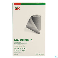 Dauerbinde K 12cm X14m 1 105902