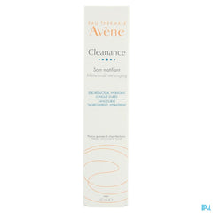 Eau Thermale Avène CLEANANCE Soin Matifiant Sébo-réducteur - Peaux Grasses à Imperfections