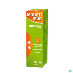 Moustimug Tropical Roller 30% DEET 50 ml
