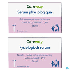Careway Nasal Serum Physio Unidoses 100x5ml