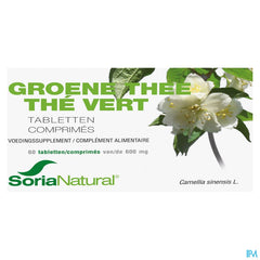 Soria Te Verde Tabl 60x600mg