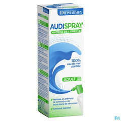 Audispray Adulte 50ml hygiène auriculaire: pour éviter le cérumen et les bouchons d'oreille, alternative aux cotons-tiges