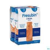 Fresubin 2 Kcal Drink Peche-abricot 4x200ml