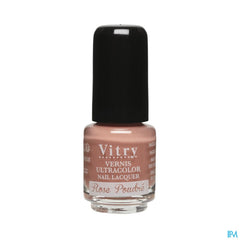 VERNIS A ONGLES MINI ROSE POUDRE 4 ML