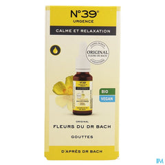 Fleurs de Bach Bio N°39 Urgence Gouttes 20ml