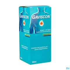 Gaviscon Menthe Munt Susp Buv 300ml