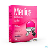 Medica comprimés pour la gorge sans sucre Fraise 36 pcs - mal de gorge
