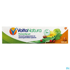 VoltaNatura Gel, à base de plantes BIO (Aloe Vera & Arnica), apaise les tensions musculaires, 100ml