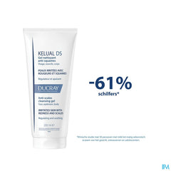 Ducray KELUAL DS Gel nettoyant Anti-squames Visage et corps - Peaux irritées