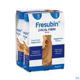 Fresubin 2 Kcal Fibre Drink Cappuccino Fl 4x200ml
