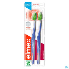 elmex Ultra Soft Brosse à Dents 2 pièces