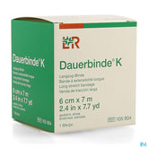 Dauerbinde K 6cm X 7m 1 105904