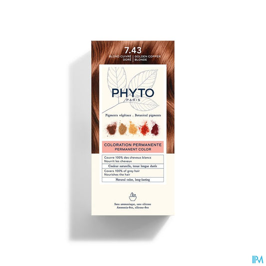 Phytocolor 7.43 Blond Fonce Cuivre Dore