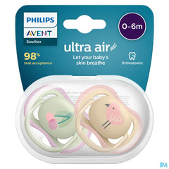 Philips Avent Sucette +0m Air Cerise