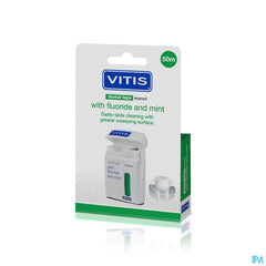 VITIS Tape Waxed, Fluoride, Menthe, Vert