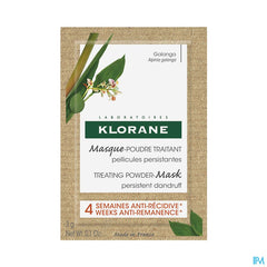 Klorane — Masque-Poudre Traitant Antipelliculaire au Galanga – Pellicules persistantes