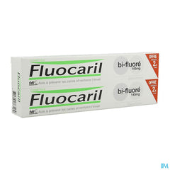 Fluocaril Dentifrice Bi-fluore 145 Blanche 2x75ml