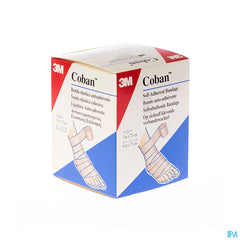 Coban 3m Bandage Elast Tan 7,5cmx4,57m Roul. 1583p